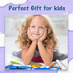 YPLUS Triangle Crayons for Kids - Washable Toddlers Crayons 12 Colors, Non Toxic Handwriting Posture Correction Coloring Art Supplies