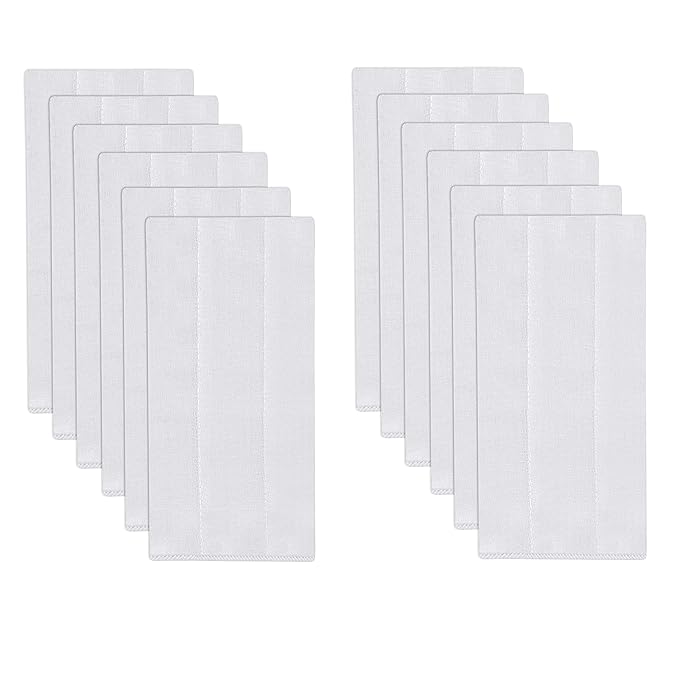 Ruvanti Unisex Baby Boys Girls Birdseye Prefold Cloth Diapers Washable - White 3-Ply 10 Pack