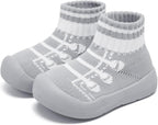 Engtoy Baby Shoes & Socks - Non-Slip Breathable Slippers with Soft Rubber Sole - Baby Boys & Girls Slip On Sneakers