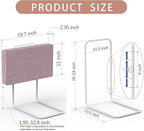 Bed Rail Guards for Toddlers, Adjustable Bed Rails with Safety, Bed Side Rails for Twin, Full, Queen Bunk Size (Pink)