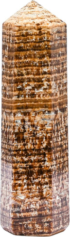 Amazing Gemstone Large Aragonite Crystal Towers ~ Natural Healing Crystal Point Obelisk for Reiki Healing and Crystal Grid (5.5" to 6" Inch)