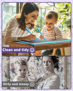 ORSEN LCD Writing Tablet 16 inch - Kids Doodle Board Colorful Drawing Pad Toys for Ages 3-12 Girls Boys Toddler Birthday Gifts, Blue