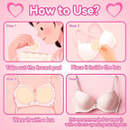 Nursing Pads Reusable, 14 Count Super Absorbent and Keep Dry Breast Pads for Leaking Milk Breastfeeding Moms Essentials (Beige,15cm/5.91in)