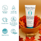 Original Sprout Scrumptious Baby Cream, Gentle Moisturizing Cream for Dry, Sensitive Skin & Diaper Rash, Non-Greasy Baby Lotion with Zinc Oxide & Calendula for Face & Body, 8 fl oz