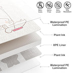 79x71 Baby Play Mat Foldable, Extra Large Foam Play Mat Tummy Time and Crawling Mat, Waterproof & Anti-Slip Reversible Portable Baby Floor Mat for Infant, Toddler