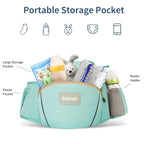 Baby Carrier with Hip Seat, Ergonomic M Position 6in1 Baby Carrier Newborn to Toddler,Head Support and Breathable Mesh Newborn Carrier,Adjustable Baby Holder Carrier for Dad&Mom-Green