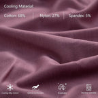 Meiz Pregnancy Pillow,Cooling Silky Pregnancy Pillows for Sleeping,Full Body Maternity Pillow for Pregnant Woman with Cooling Silky Jersey Cover,Dark Purple