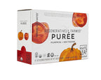 White Leaf Provisions Organic Purees / Baby Food Pouches - Fruits, Veggies & Grains, Toddler snack, Regeneratively Farmed, No Added Sugar, Non-GMO, BPA-Free Pouches 3.17 oz (Pack of 24, Pumpkin + Nectarine)
