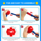 Fort Building Kit for Kids,STEM Construction Toys, Educational Gift for 4 5 6 7 8 9 10 11 12 Years Old Boys and Girls,Ultimate Creative Set for Indoor & Outdoors Activity,200 Pcs,Original