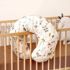 GRSSDER Nursing Pillow Cover Stretchy Minky Removable Nursing Covers for Breastfeeding Pillows, Ultra Soft Comfortable Slipcover for Boy and Girls, Cute Duck Pattern