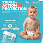 Maximum Strength Medicated Diaper Rash Ointment with 40% Zinc Oxide. Rapid Relief Soothing and Prevention, Paraben & Dye Free. 8 Oz