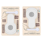 Baby Proofing Toilet Locks, Child Safety Toilet Lock,Toilet Flush Child Safety Lock with Round Button,Toilet Locks for Toddlers Kids Children,Strong Adhesive Toilet Lock for Bathroom Washroom(2pcs)