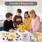 STEM 6-in-1 Solar Power Robotics Set for Kids, DIY Space Engineering Projects & Science Experiments, Educational Birthday Gifts for 8 9 10 11 12 Year Old Boys Girls Teens