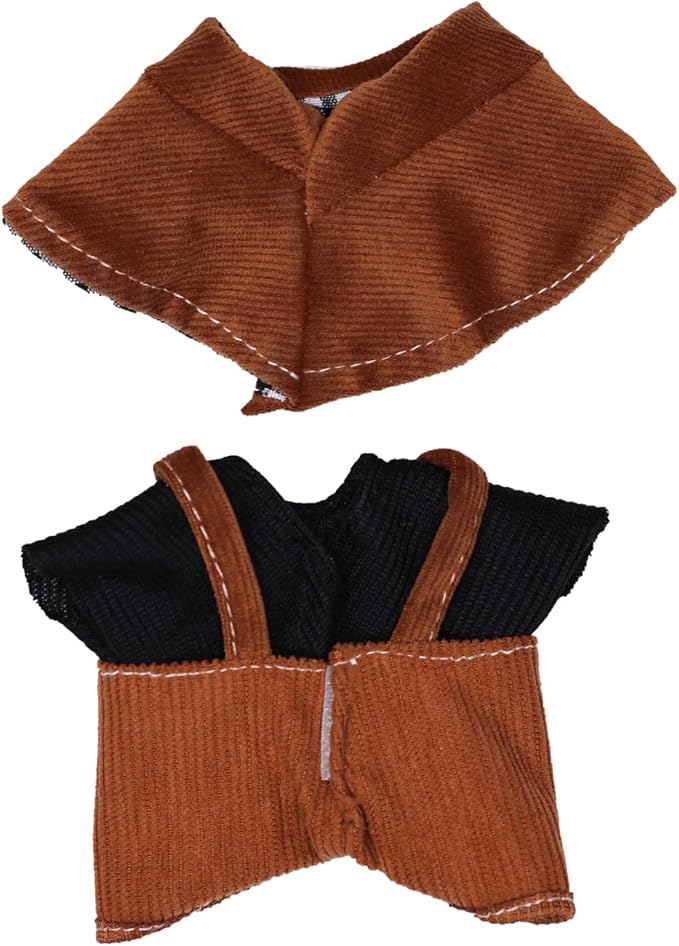 Clothes for 15/17cm Dolls(NO Doll) - Outfit for Labubu with Accessories Suit - Clothes Set for Dolls Dress Up