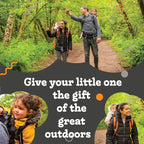 Hiking Baby Carrier Backpack - Comfortable Toddler/Baby Backpack Carrier System with Diaper Change Pad, Insulated Pocket + Rain and Sun Hood to Protect Your Child