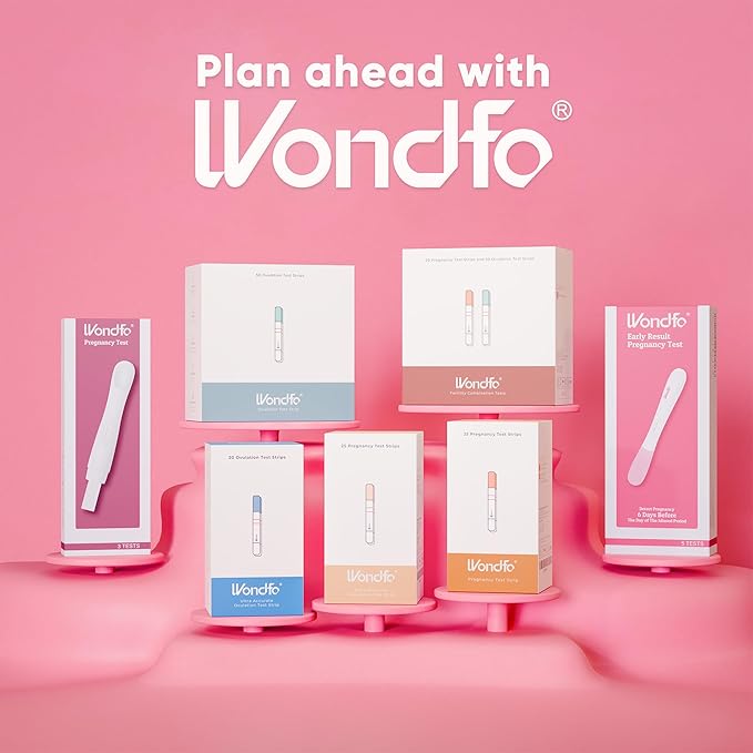 Wondfo Pregnancy Test - Detect HCG with 99% Accuracy - Easy to Use at Home HCG UrineTest with Fast and Reliable Results - [1 Count]