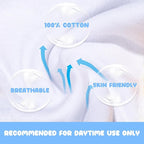 BIG ELEPHANT Toddler Training Pants, Soft Cotton Absorbent Training Underwear for Baby Boys & Girls