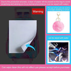 gxtvo Girls Rolling Backpack, Cute Cat Roller Wheels Kids Bookbag - Wheeled Elementary School Bag - 3PCS Cat