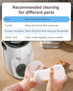 Instant Formula Maker comfyer, Customizable and Automatic Formula Dispenser Machine with Accurate Temperature Control for Baby, Automatic Powder Blending for All Brands of Bottle and Formula, White