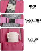 Kids Backpack for Girls: Girls Backpack 6-10 - Kindergarten Elementary School Bookbag for Girl