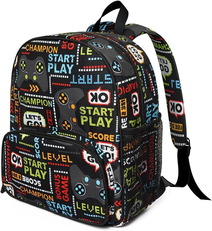 Toddler Backpack for Boys 3-8: Preschool Kindergarten Backpack - Cute Kids Backpacks for Boys-Game