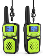 WokTok Adult Walkie Talkies Long Range Rechargeable Portable Two-Way Walkie Talkie, Camping Gear, SOS Sirens, NOAA Weather Alarms, Kid's Toys, Easy-to-Use Walkie Talkies,2 Packs(No Batteries)