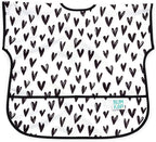 Bumkins Bibs - Toddler Bibs, Waterproof, Large for 1-3 Years, Short Sleeve