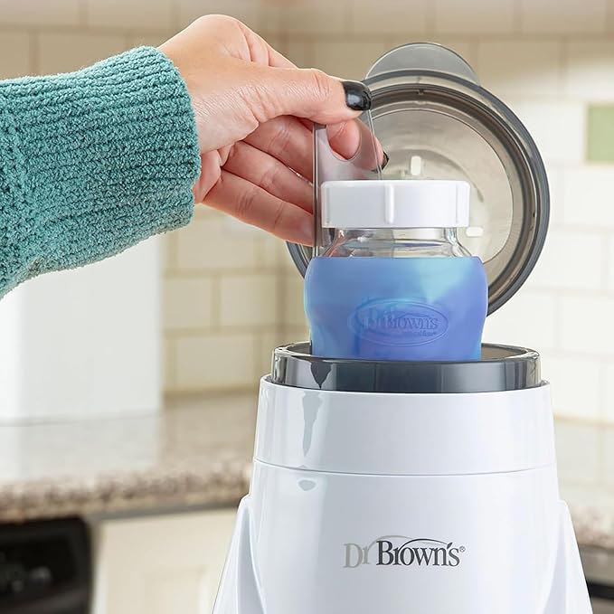 Dr. Brown's Deluxe Baby Bottle Warmer and Sterilizer for Formula, Breast Milk, and Baby Food Jars