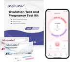 MomMed 15 Ovulation Test Strips and 5 Pregnancy Test Strips Combo Kit,Pregnancy Tests and Ovulation Predictor Kit,Accurately Track Ovulation and Detect Early Pregnancy (20 Count (Pack of 1))