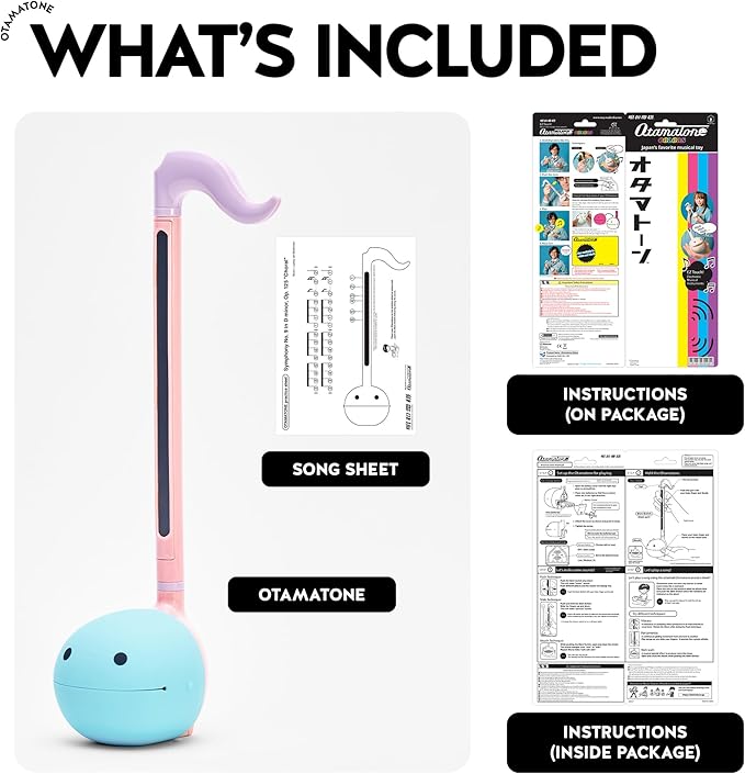 Otamatone Japanese Electronic Musical Instrument Portable Music Synthesizer from Japan by Maywa Denki Studio Award Winning Educational Fun Gift for Children, Teens & Adults - Unicorn