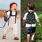 Accmor Toddler Backpack Leash, Mini Child Backpack with Anti Lost Wrist Link, Cute Kids Backpack Walking Harness for Outdoor Travel, Adorable Excavator Backpack Tether for Baby Boys Girls Ages 1-3