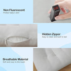 Baby Lounger for Newborn, Bionic Design Baby Lounger, Soft Organic Cotton Breathable Lounger for Infants 0-18 Months (Gray)