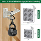 12 Pack Cabinet Locks Child Safety Latches - Vmaisi Baby Proofing Cabinets Drawer Lock with Adhesive Easy Installation - No Drilling or Extra Screws (White)