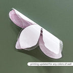 YouRfocus Daisy Wall Decals | 72 PCS Boho Flower Stickers for Girls' Rooms, Playrooms, and Nurseries | Dual Layer Print for High Coverage | Removable Peel and Stick Wall Decor (Pink-A) | 12 Sheets