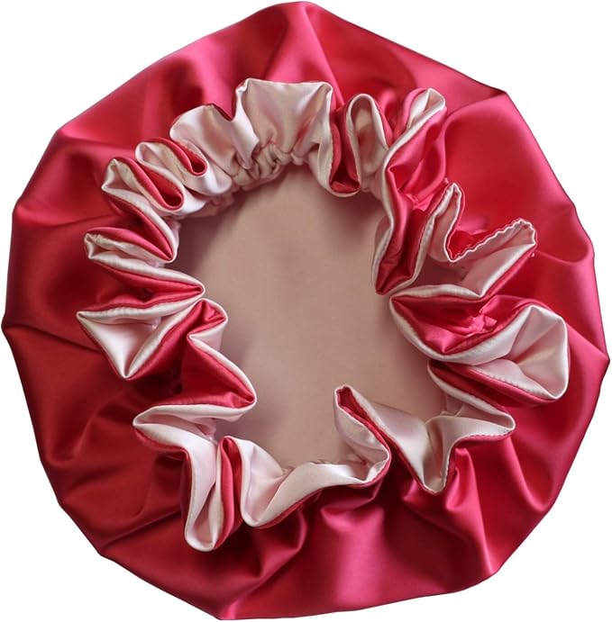 AKISS Baby Infant Newborn Toddler Satin Silk Hair Bonnet for Baby Girl Boy Sleeping Kids Cap Hat