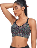 Suekaphin 3 Pack Sports Nursing Bra for Breastfeeding Supportive Bralette Pregnancy Maternity Wirefree Support for Women