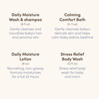 Aveeno Baby Bathtime Solutions Mommy & Me Gift Set, Baby Wash & Shampoo, Calming Bath, Daily Moisturizing Lotion & Stress Relief Body Wash for Mom, Nourishing Oat, Registry Must Haves, 4 items