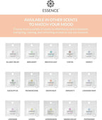 Essence Wearable Aromatherapy Nasal Diffuser – Immunity Blend Essential Oil Nose Ring – Personal Scent Clip for Travel, Work & Everyday Use – Made in USA