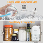 Baby Food Blender & Food Maker, Baby Blender, Food Puree Machine, Baby Food Grinder For Fresh Fruit, Veggies & Meat, Easy To Use & Easy To Clean Baby Feeding Essentials, Shower Gifts