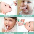 Baby Healthcare and Grooming Kit for Newborn Kids, 31PCS Upgraded Safety Baby Care Kit, Newborn Nursery Health Care Set, Baby Care Products (Green)