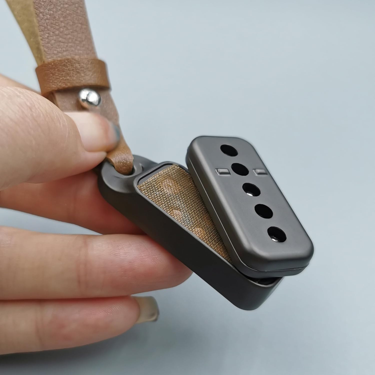 EDC Fidget Sliders Fidget Toys Stress Relief for Adults Magnetic Metal Finger Push Spin Coins Decompression Toys Haptic Slider