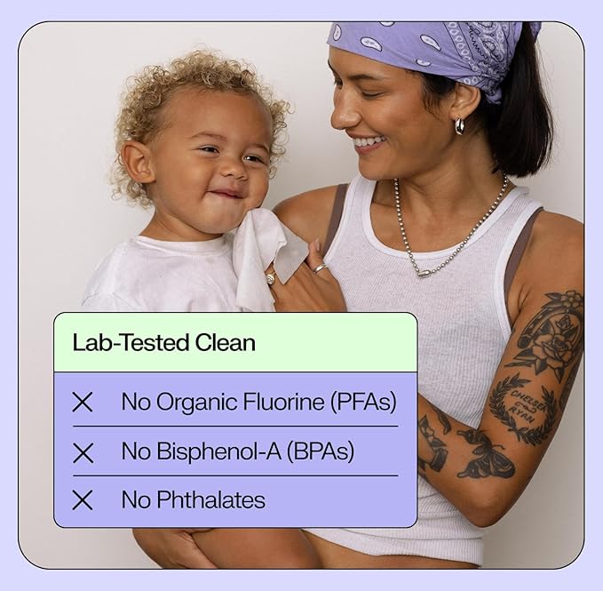 Freestyle Soft Jumbo Baby Wipes, Hypoallergenic and Unscented, Water-Based Wet Wipes for Babies, Finely Suited for Sensitive Skin, Thick & Oversized, Pack of 6, 72 Wipes Per Pack