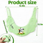 Baby Shower Cap Shield - Adjustable Waterproof Shower Visor for Kids, Soft Baby Hair Washing Shield with Ear Protection, Perfect for Toddlers & Children (giant panda)