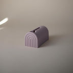 mushie Bath Spout Cover | Soft Silicone Bathtub Faucet Safety Guard for Kids | Universal Fit (Soft Lilac)