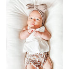 Niceye Handmade Baby Headbands Soft Stretchy Nylon Hair Bands with Bows for Newborn Infant Baby Toddler Girls- Pack of 6