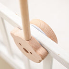 Baby Crib Mobile Arm,HBM Wooden Mobile Arm for Crib Mobile Hanger for Crib Baby Girl Nursery Decor
