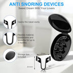 Anti Snoring Devices, Nasal Dilator for Sleeping, Effective to Relieve Snoring, for Nasal Snorers, Reusable Snoring Device to Enjoy a Peaceful Night's Sleep - 3 Pack (M)