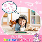 ORSEN 8.5 Inch LCD Doodle Board Tablet for Girls - Unicorn Drawing Pad for Kids 2-7 Years Old - Travel Toy Birthday Gift