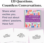 TableTopics Best Things Ever Question Card Game - 135 Fun Conversation Starter Cards, Use as Ice Breakers, Getting to Know You, or Discover More About Friends & Family, Share Your Favorites