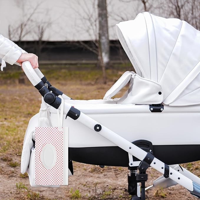 Baby Wipes Dispenser 3 Pack Portable Refillable Baby Wipe Holder for Outdoor, Resuable Waterproof & Dustproof Travel Wipes Container Case, On The Go Wet Wipe Pouch for Hiking(3 Colors Bohemian)